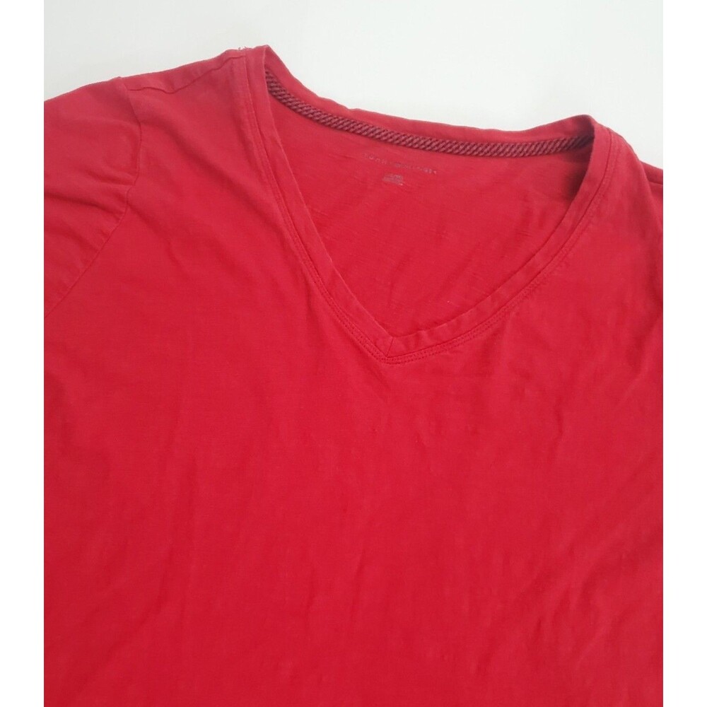 Tommy Hilfiger Women's Short Sleeve Casual Blouse,β Red, XXL